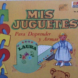 Vintage Activity Press-out Book