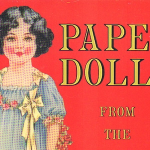 Vintage Paper Dolls 1920&#39;s
