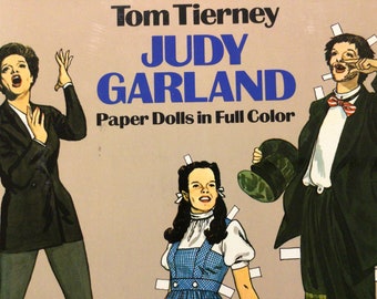 Tierney Judy Garland Paper Doll Book - Etsy