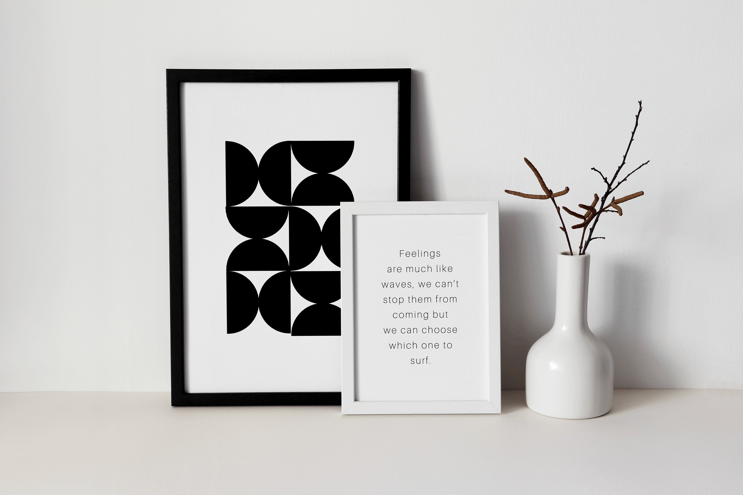 Gallery Wall Frame Set Abstract Set of Prints Set of 9 Etsy