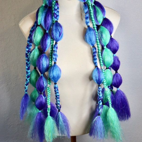 Mermaid Hair Extensions Etsy