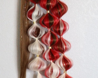 1X CUSTOM rave braid EXTRA LONG tie in extension.