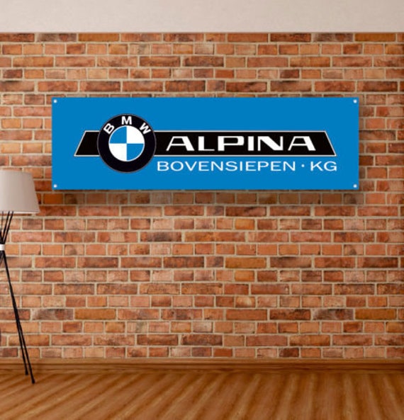 BMW Vinyl Sign Banner Flag Workshop Adversting Wall Garage showroom Gift Décor