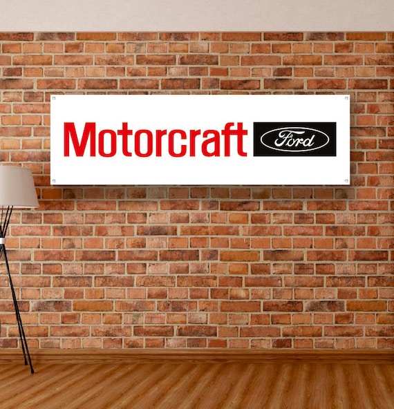 Ford Motorcraft Vinyl Banner Garage Poster Workshop Adversting Etsy