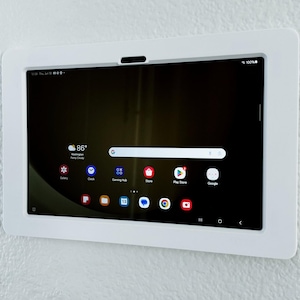Samsung Galaxy Tab A8 10.5 Wall mount tablet holder 3D printed wall mount Docking station Samsung Galaxy tabA8 10.5 SM-X200 2021 Smart home