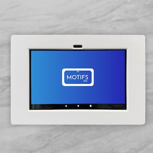 Suporte de parede impresso em 3D para Amazon Fire HD 8 2020 10ª geração compatível com Kindle Fire HD 8 e Fire HD 8 Plus 10ª (2020) gerações