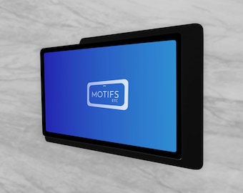 Samsung Galaxy Tab A11+ Wall Mount | 3D Printed Slide-In Dock | USB-C Charging Station | Smart Home Tablet Holder