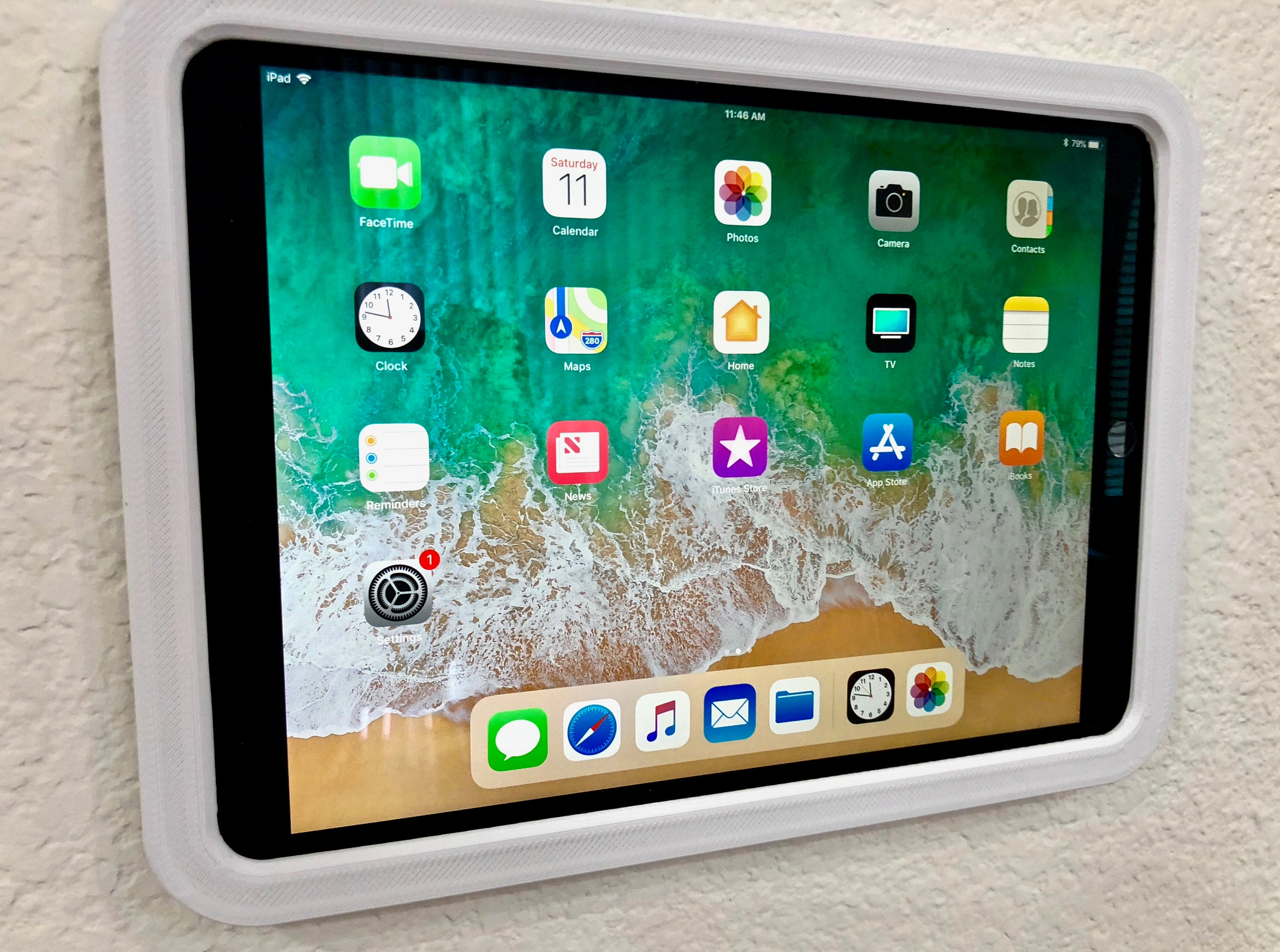 IPad Pro 10.5 2017 Wall Mount Mount Tablet Mount Tablet Etsy