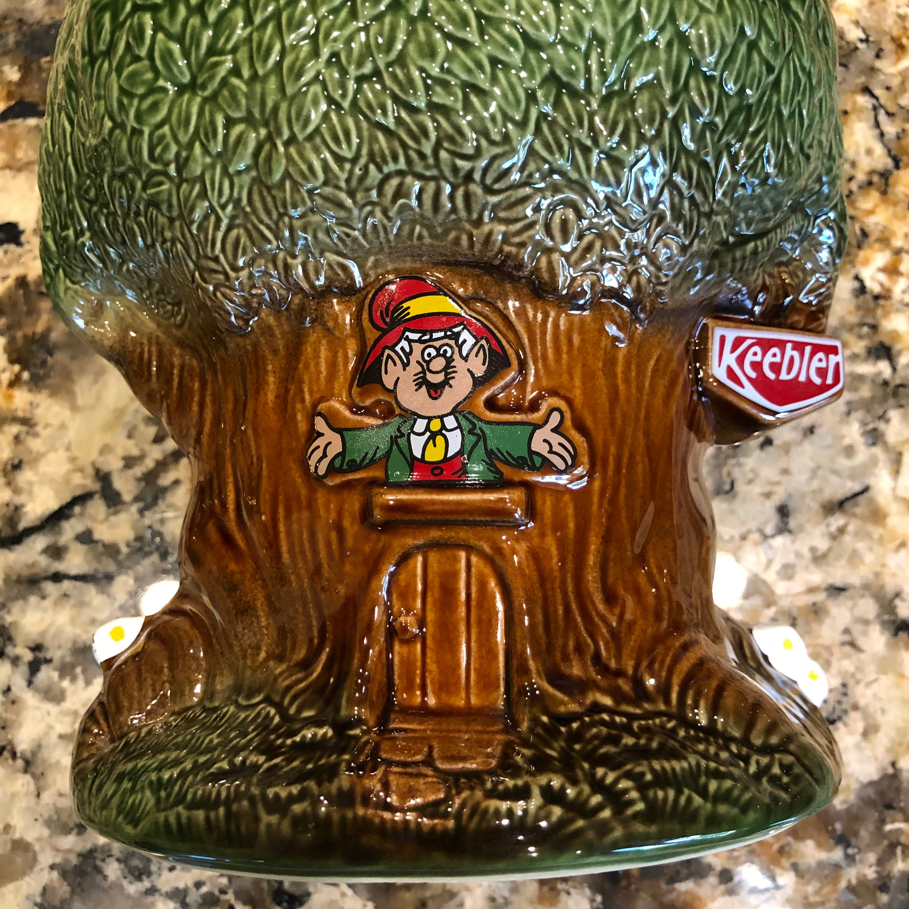 McCoy 350 Keebler Elf Cookie Tree Jar Vintage 1981 Etsy