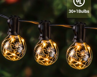 Indoor Outdoor Led String Lights For Patio Garden Backyard Etsy