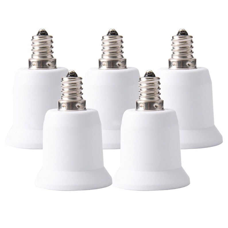 E12 Candelabra Screw to E26/E27 Edison Screw Light Bulb Base Etsy