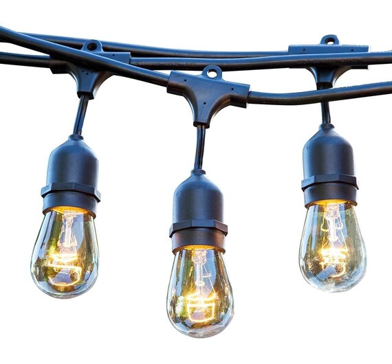 48ft Outdoor String Light Ul Heavy Duty Weatherproof Strand 48ft Outdoor String Light Ul Heavy Duty