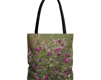 Wilde bloemen TOTE BAG | Duurzame allesdrager | Originele fotografie | Modern bloemdessin | Tuinkunst uit New England | Eco-vriendelijke alles mee te nemen