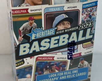 2023 Topps Heritage High Number MLB Baseball 72ct. BLASTER BOX