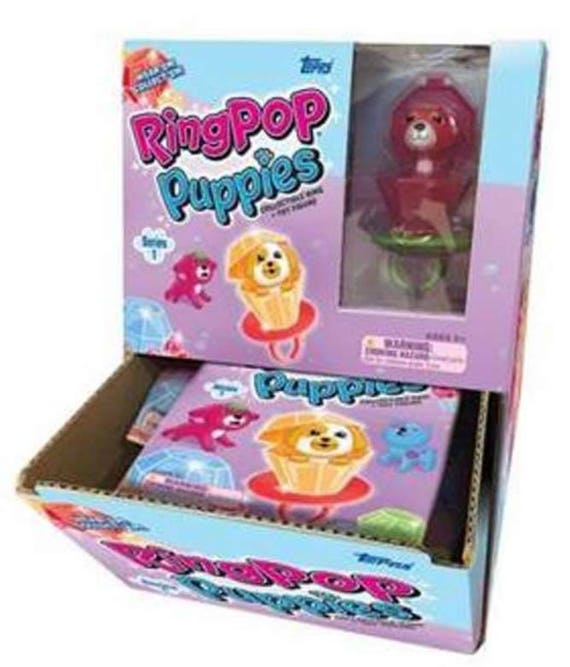 Anello Pop CUCCIOLI SERIE 2 Box Completo di 24 pacchetti