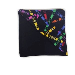 Buntstift-Stoff-Eck-Lesezeichen, Stocking Stuffer für Leseliebhaber