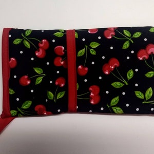 Hot Tool Holster, Flat Iron Case, Curling Iron Case, Curling Wand Case,  Travel Tool Case, Flat Iron Sleeve, Rifle Paper Fabric Travel Case 