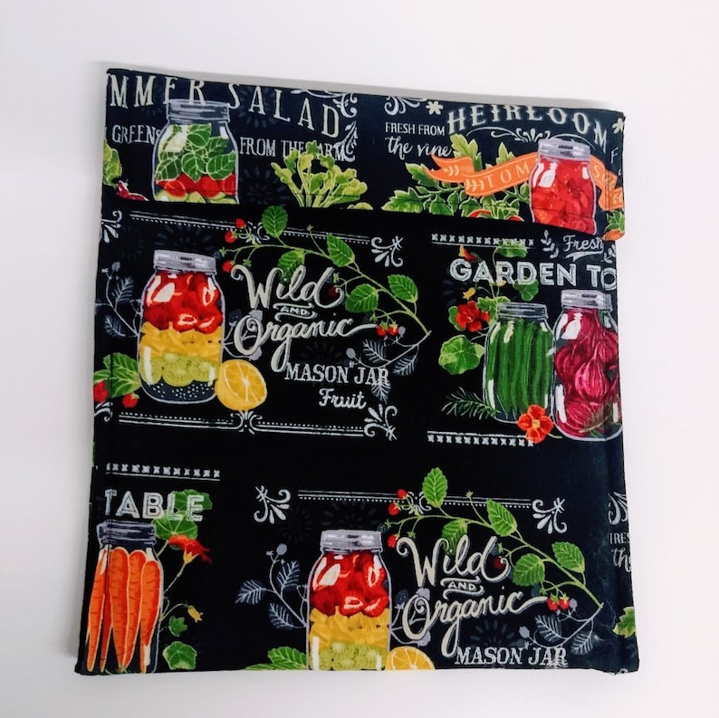 All Cotton bag for cooking potatoes potato sack Mason Jar Potato Bag Microwavable baked potato bag