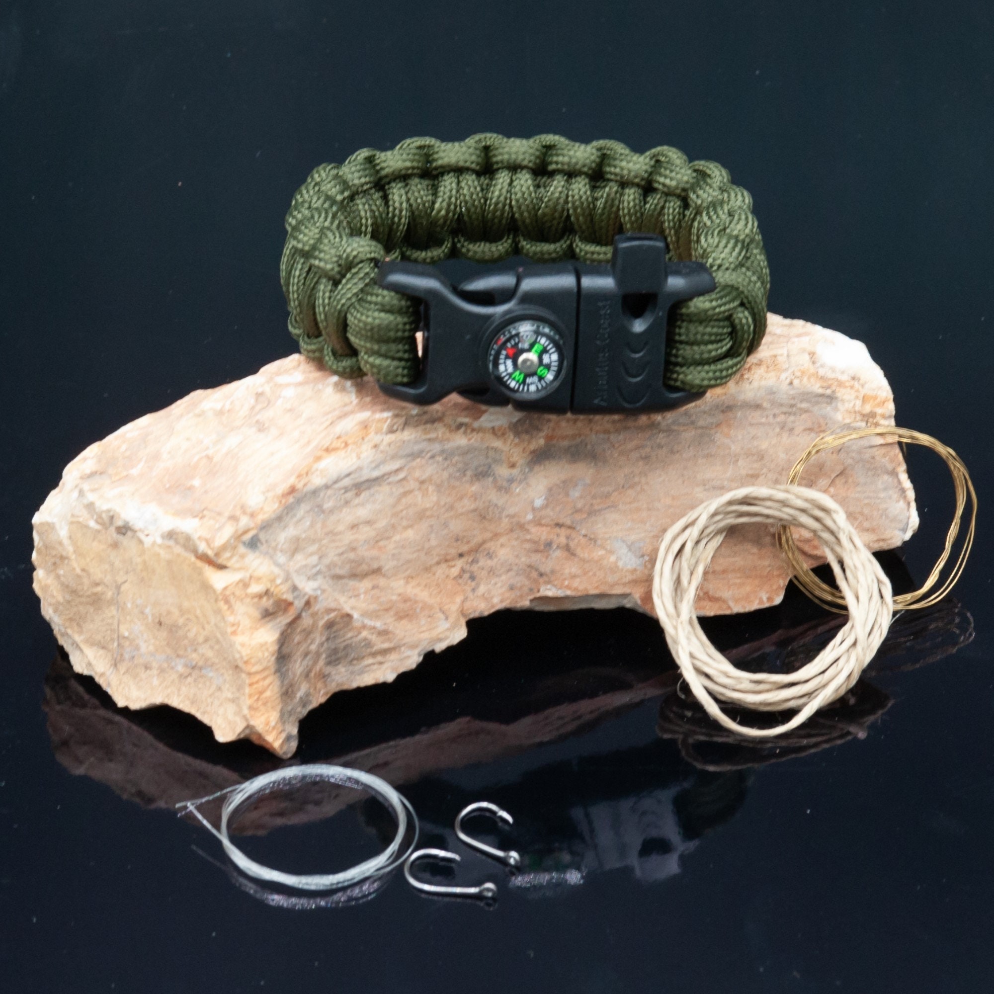 10 in 1 Ultimate Paracord Survival Bracelet. Paracord bracelet-survival, Paracord Bracelet, Bushcraft