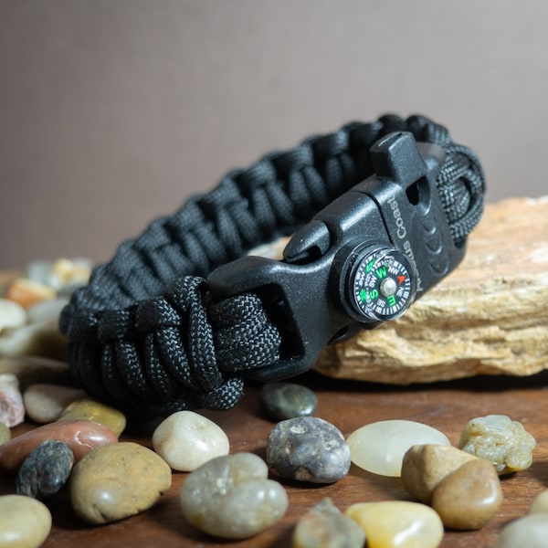 Bracelet Paracorde De Survie - Neuf - Pratique Et Résistant Pour L'outdoor