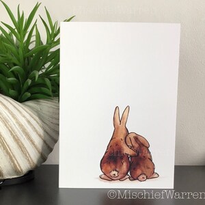 Thoughtful Comforting Card. Personalised for Sympathy, Miss you or Sending hugs perhaps. Can send direct. immagine 2