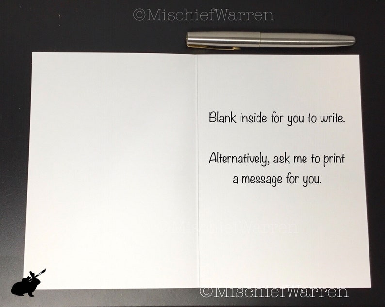 Thoughtful Comforting Card. Personalised for Sympathy, Miss you or Sending hugs perhaps. Can send direct. immagine 5