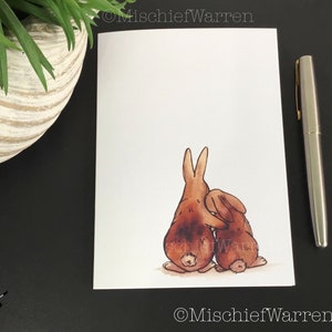 Thoughtful Comforting Card. Personalised for Sympathy, Miss you or Sending hugs perhaps. Can send direct. immagine 7