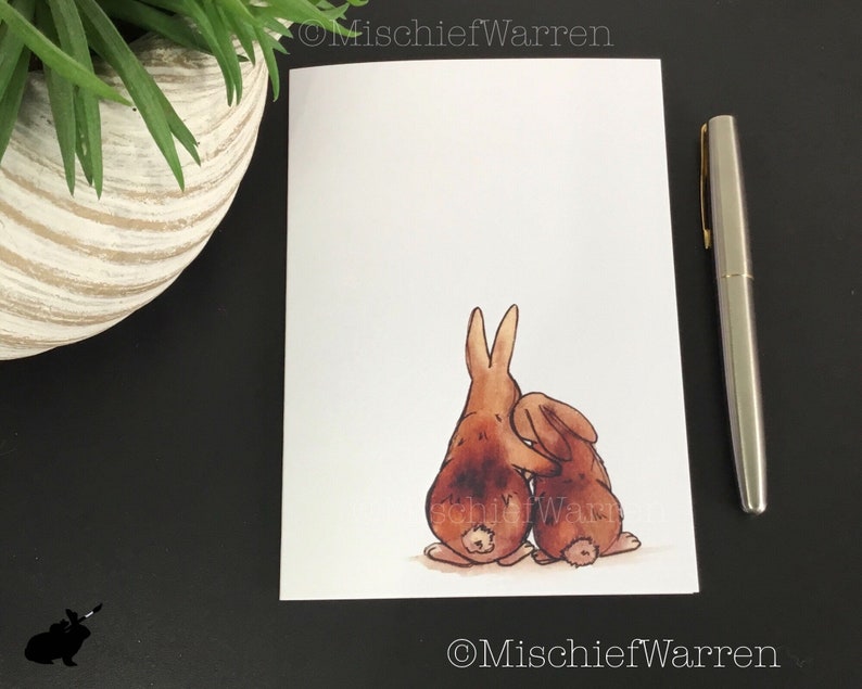 Thoughtful Comforting Card. Personalised for Sympathy, Miss you or Sending hugs perhaps. Can send direct. immagine 7