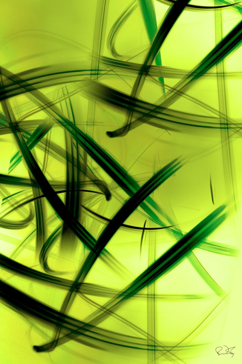 Modern Abstract Graffiti Painting Large Contemporary Urban Wall Art