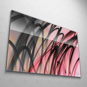 Abstract Graffiti Wall Art Painting, Large Original Street Art