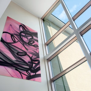 Large Modern Urban Art Abstract Graffiti Wall Art