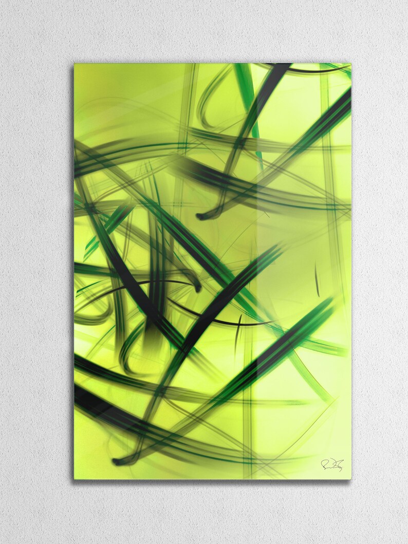 Modern Abstract Graffiti Painting Large Contemporary Urban Wall Art