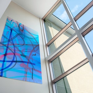 Contemporary Abstract Graffiti Wall Art