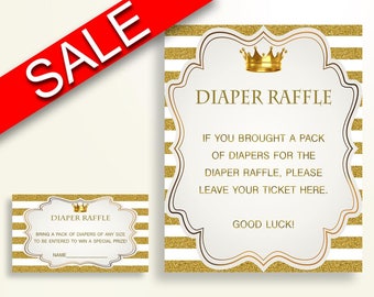 gold diaper raffle etsy