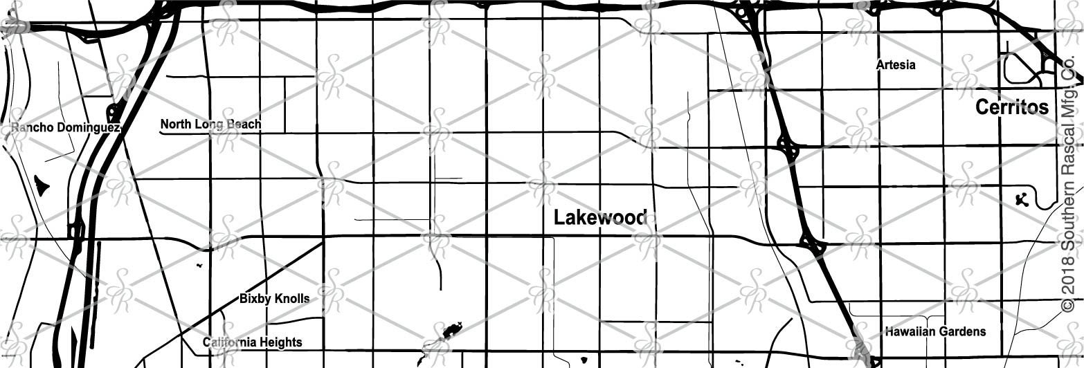 Lakewood California Map Whiskey Glass Gift Etsy