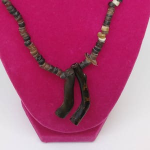 Tribal Stone And Bone Double wrap Beaded Bracelet hand crafted in Ghana