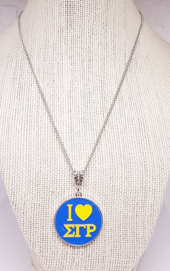 Sigma Gamma Rho Charm and Necklace Sold Together 10 Inch Necklace - Etsy