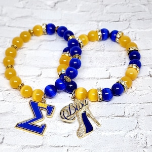 Sigma Gamma Rho charm bracelets 2