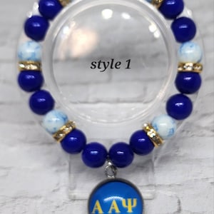 Alpha Alpha Psi charm bracelets