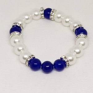 Zeta Phi Beta inspired charm bracelet
