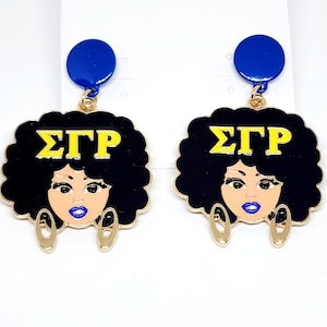 Sigma Gamma Rho Earrings