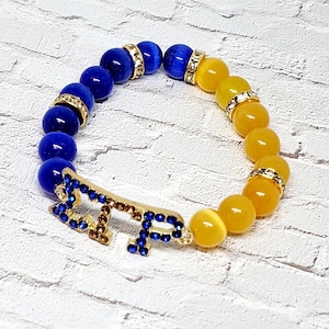 Sigma Gamma Rho Greek Letters bracelet