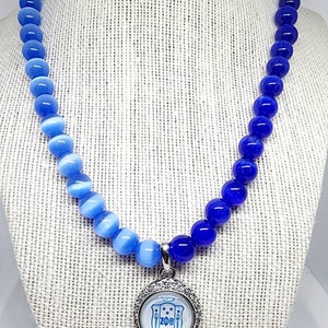 Zeta Phi Beta Perlen Halskette
