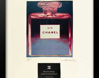 Chanel Ad Etsy