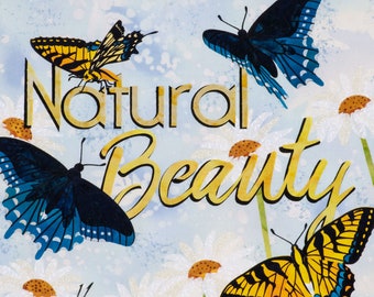 Natural Beauty Wall Decal, Wall Sticker by Kestrel Michaud