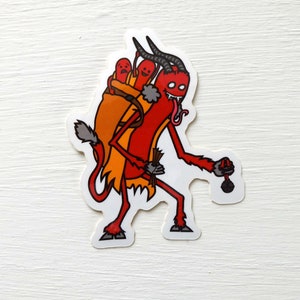 Pegatina - Krampus