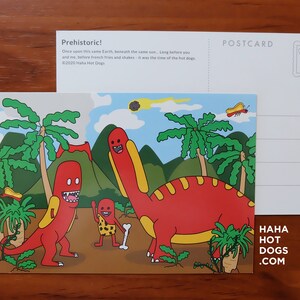 POSTCARD - Dinosaurs!