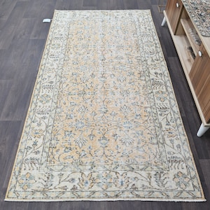 4x7 Rug,4x7 vintage rug,Vintage Rug,Turkish Rug,3.6x6.7 Ft,Turkish Area Rug,Distressed Rug,Unique Rug,4x7 Turkish Rug,Rug,7250