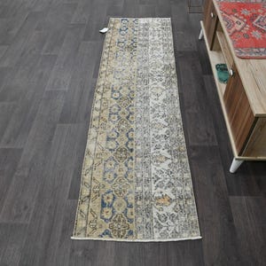 Hallway Rug,Entryway Rug,Wool Runner,2x7 Rug,Oushak Runner Rug,2x7 Turkish Rug,Runner Rug,2x7 Runner Rug,Bohemian Rug,2x7 Oushak Rug,11502