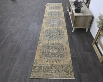 Teppich, Teppich, Flurteppich, Kelimteppich, Kelimteppich, Kelimteppich, Kelimteppich, von Hand bestickt, 60 x 300 cm 5428
